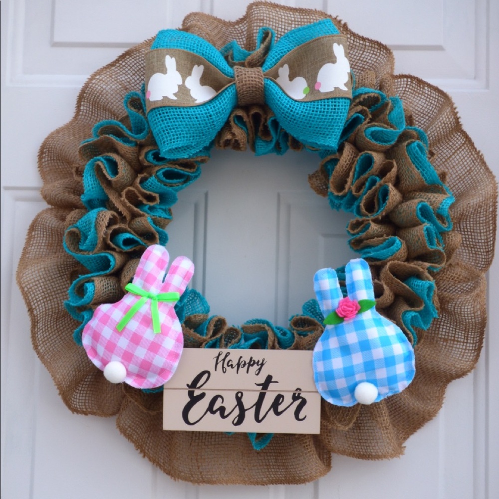 Easter Wreath for Front Door.
